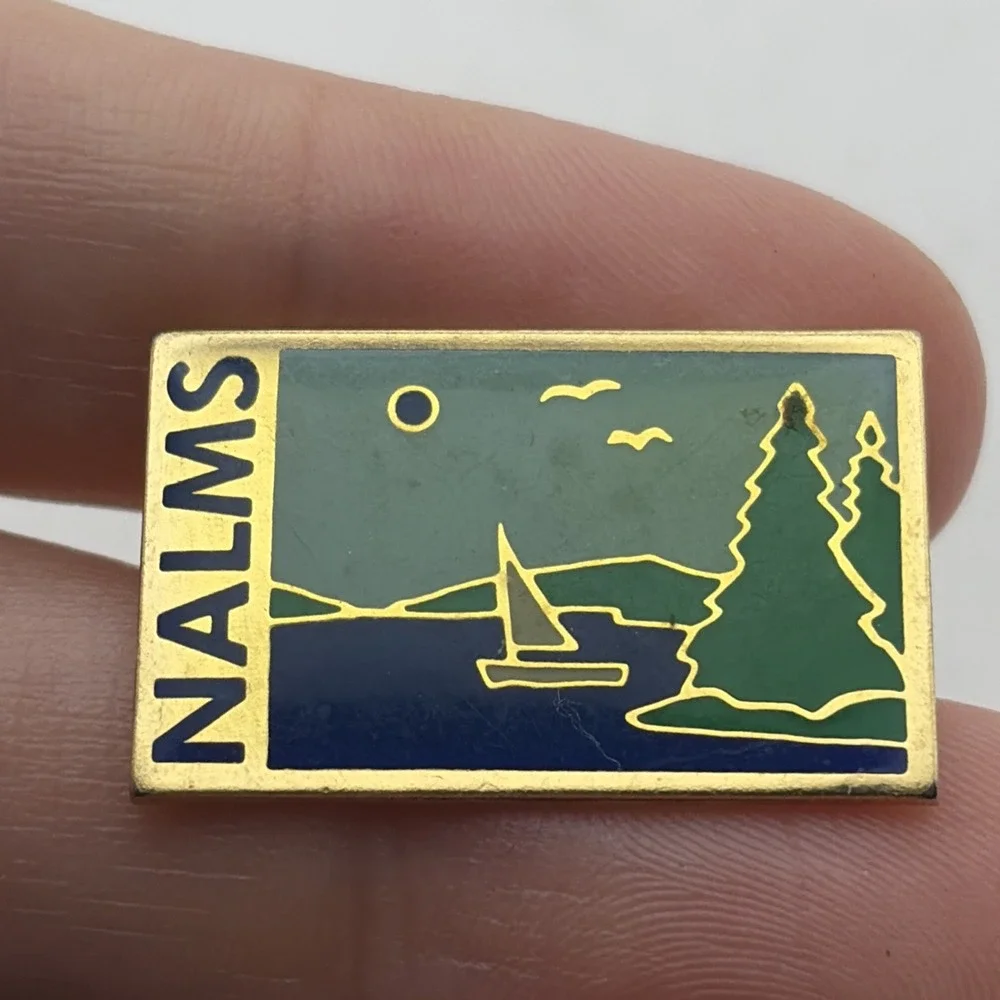 NALMS North American Lake Management Society Lapel Hat Pin